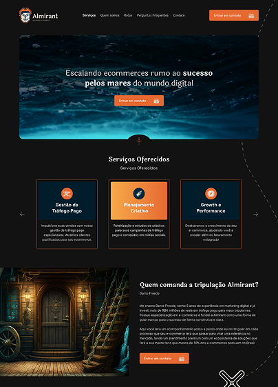 Landing Page – Almirant