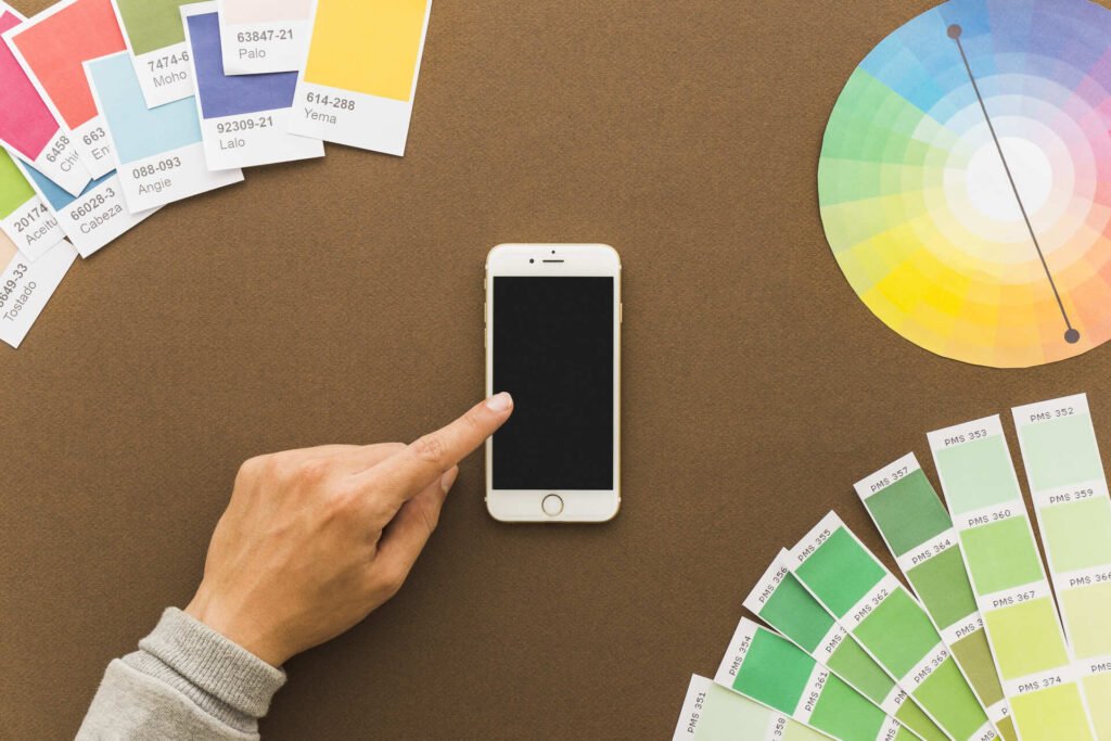 O papel das cores no design de interfaces modernas